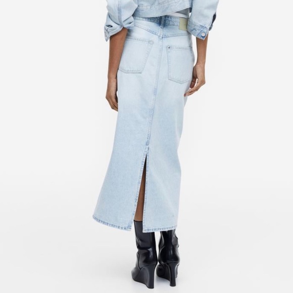 Denim Midi skirt - Picture 3 of 3